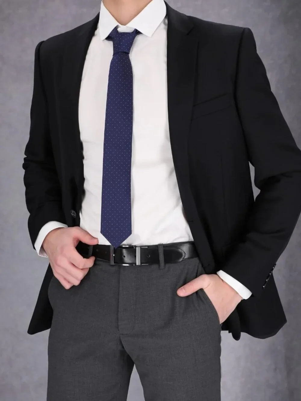 Reversible Men's Leather Dress & Casual Belt - Everyday Style Essential